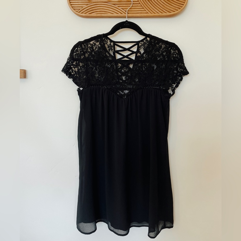 Lace Black Dress